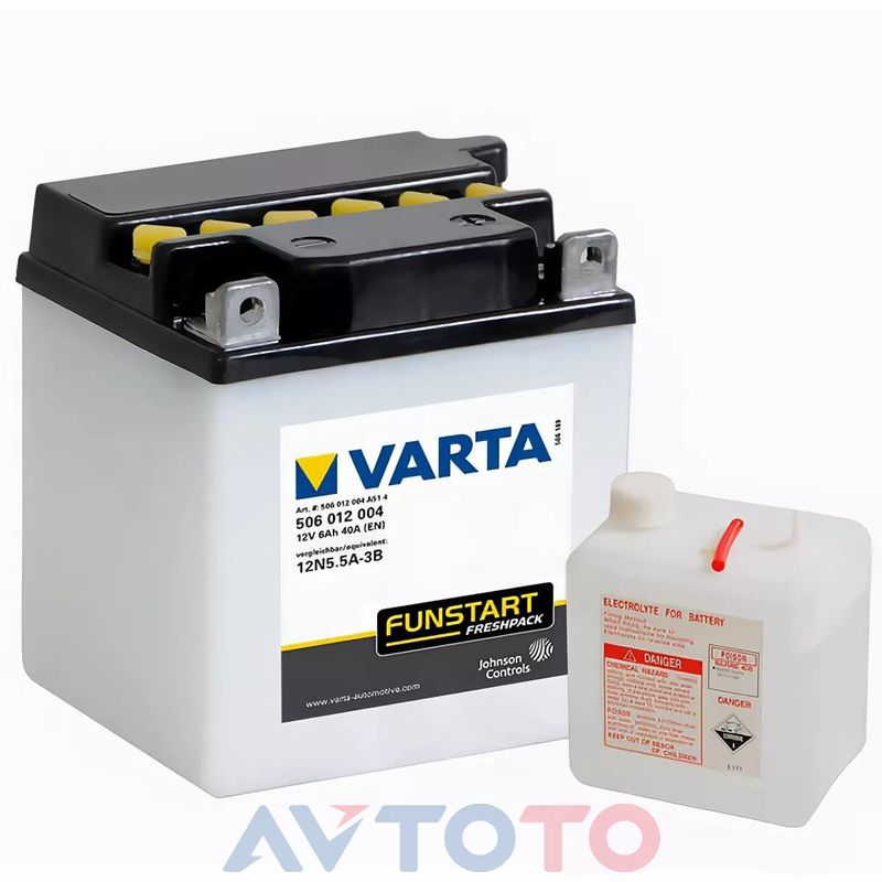 Аккумулятор Varta 506012004