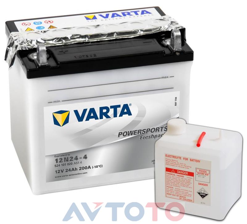 Аккумулятор Varta 524101020