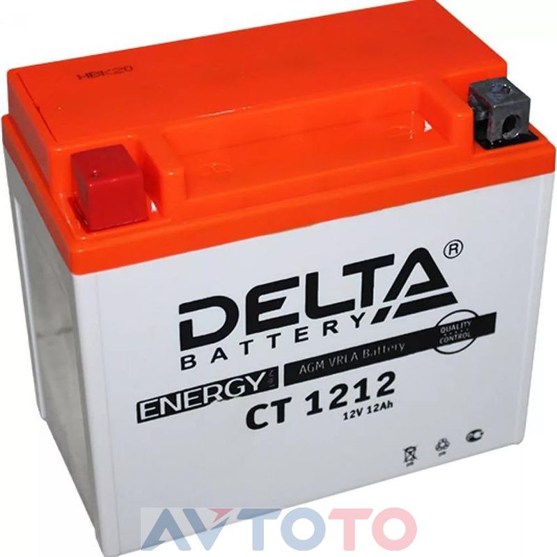 Аккумулятор Delta Battery CT1212