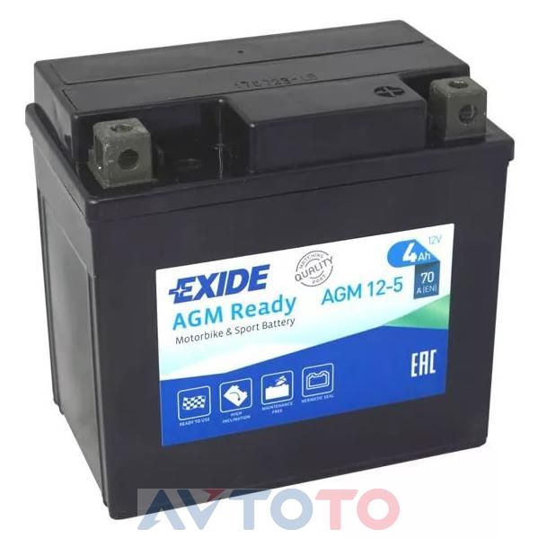 Аккумулятор Exide AGM125
