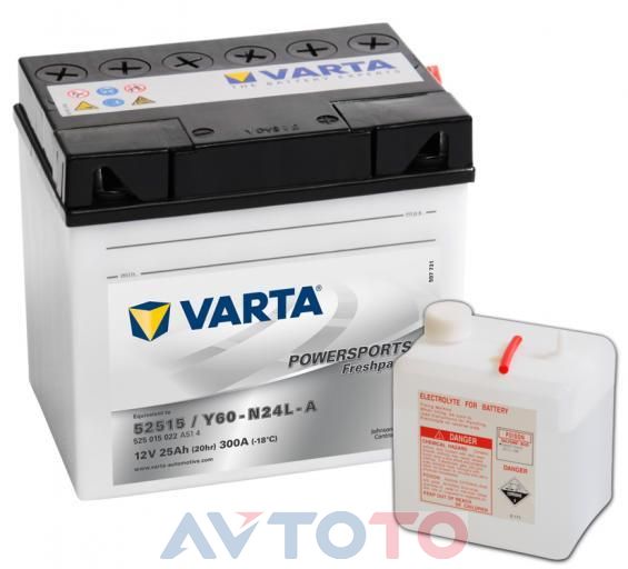 Аккумулятор Varta 525015022