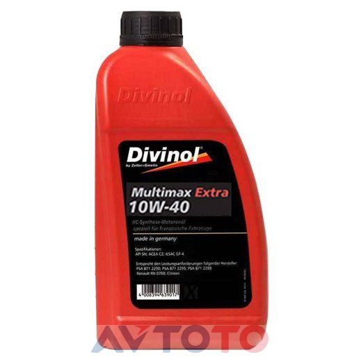 Моторное масло Divinol 49640C069