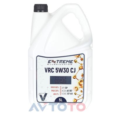 Моторное масло Extreme Lubricants EXVRC5W30CJ5L