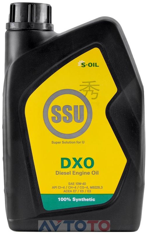 Моторное масло S-oil DSSU10W40DXO01