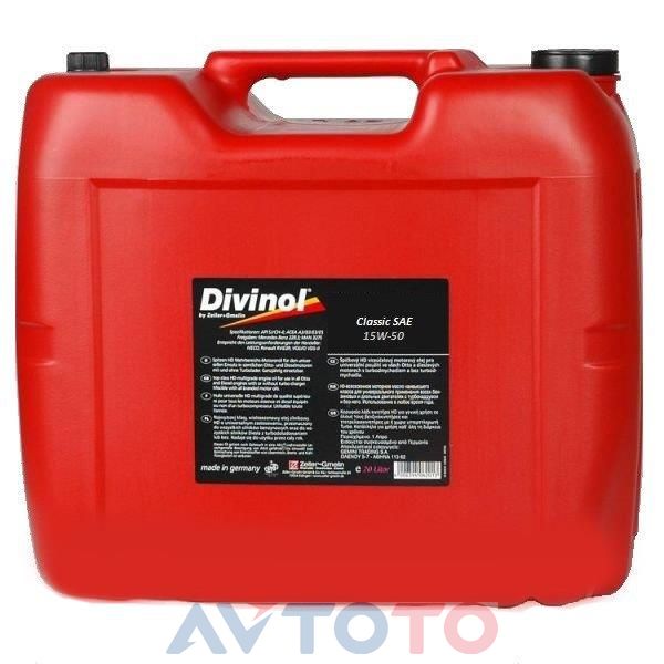 Моторное масло Divinol 4934CAK030