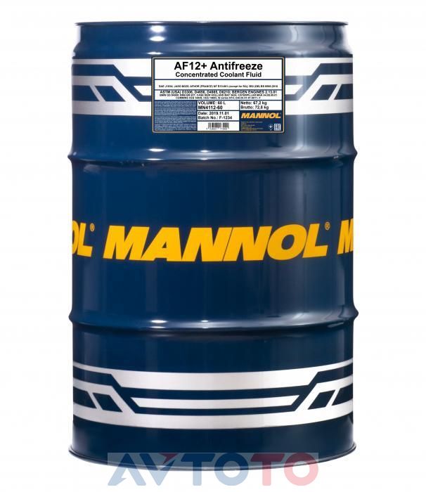 Охлаждающая жидкость Mannol 2012