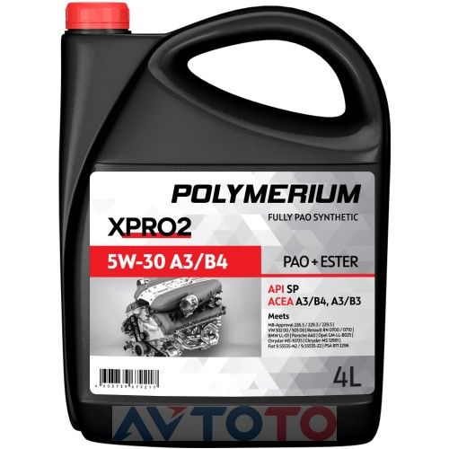Моторное масло Polymerium plmx2530a34