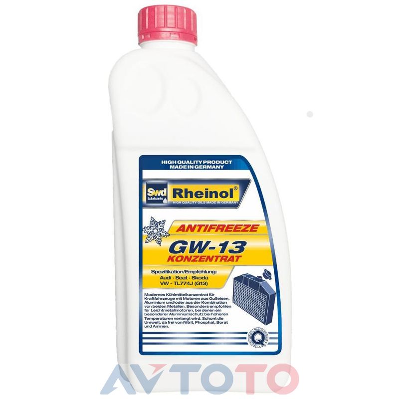 Охлаждающая жидкость Swd rheinol 39162580