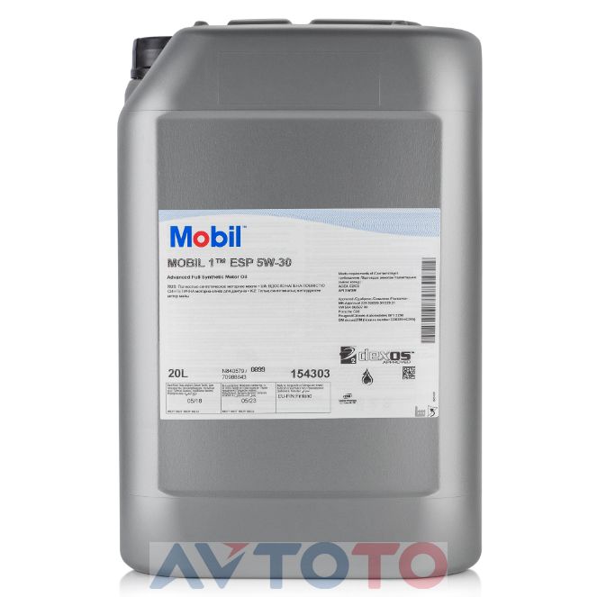 Моторное масло Mobil 154303