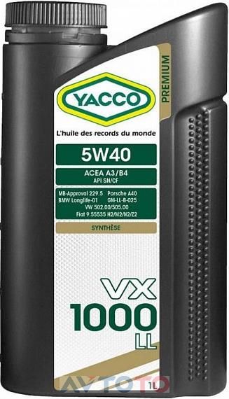 Моторное масло Yacco 302325