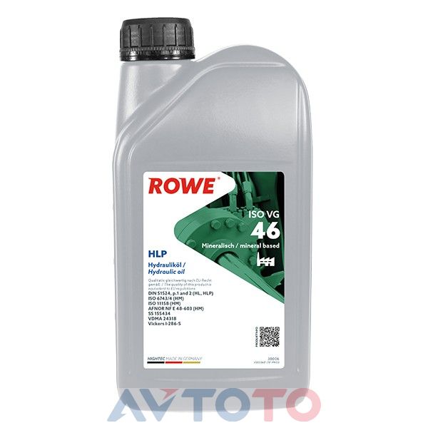 Гидравлическая жидкость Rowe 30006001099