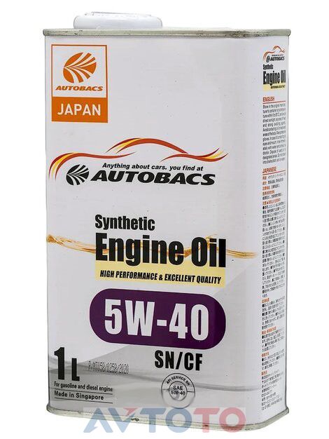Моторное масло Autobacs A00032065