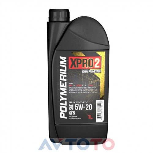 Моторное масло Polymerium plmx25201
