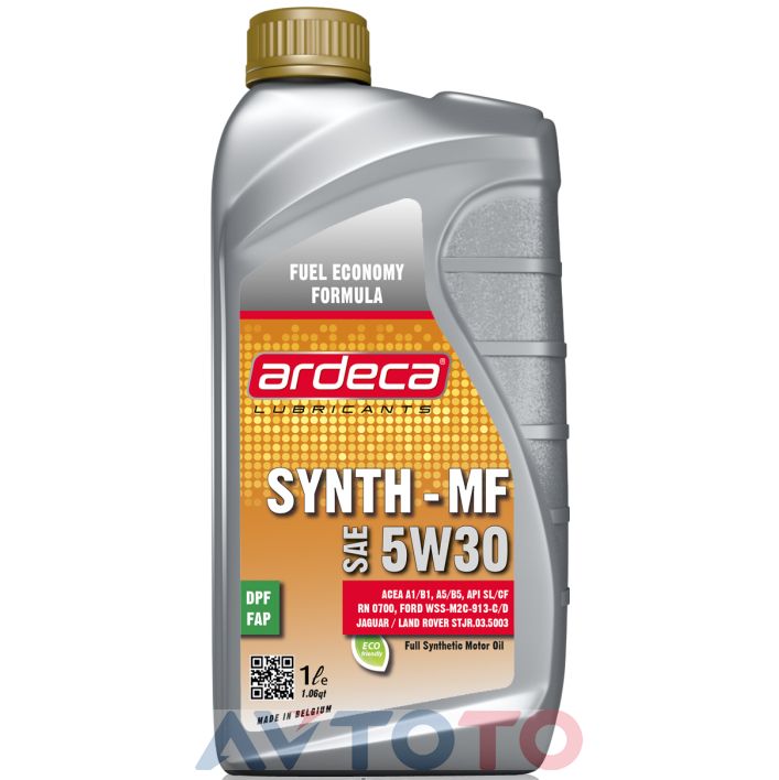 Моторное масло Ardeca ARD010003001