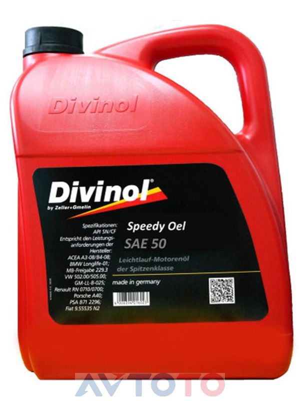 Моторное масло Divinol 4815SPK007