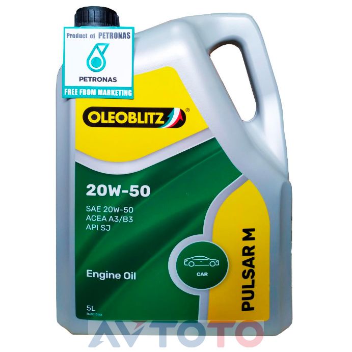 Моторное масло Petronas OLEOBLITZ 70583ML2EU