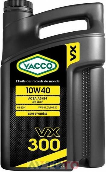 Моторное масло Yacco 303322