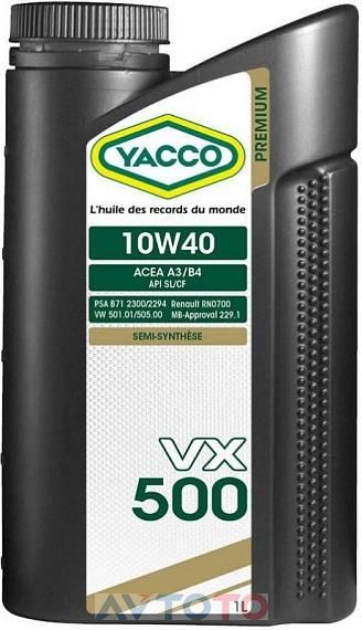 Моторное масло Yacco 303125