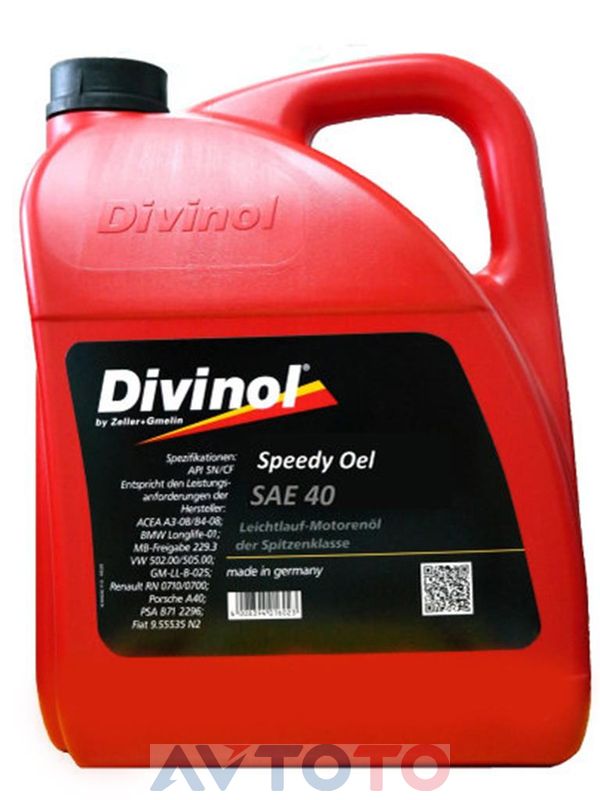 Моторное масло Divinol 4814SPK007