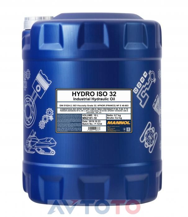 Гидравлическое масло Mannol MN210110
