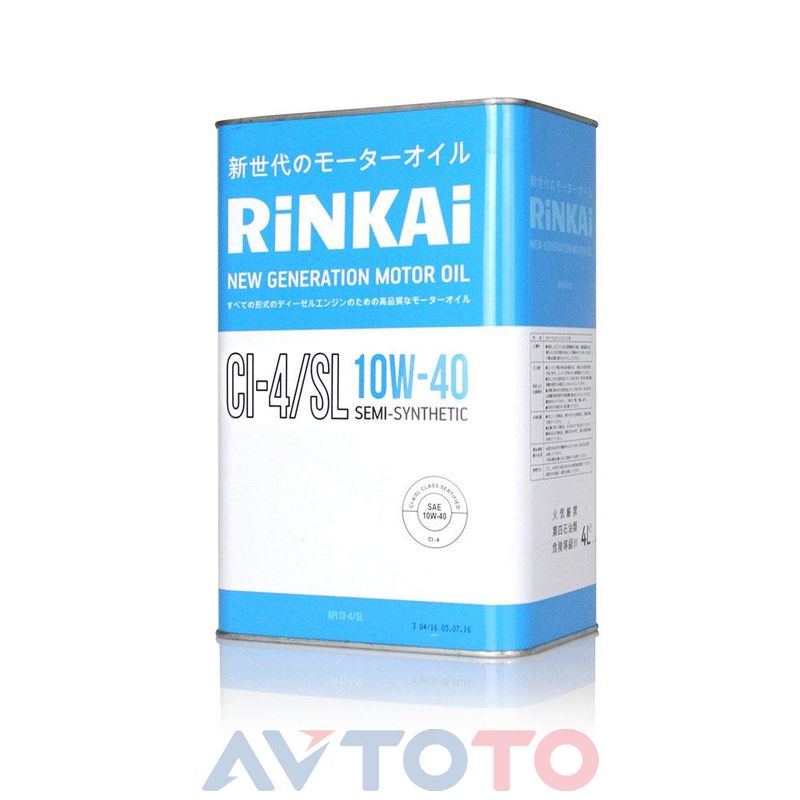 Моторное масло Rinkai 824203