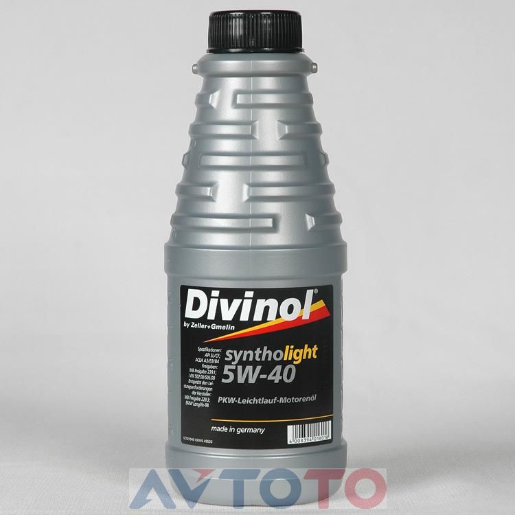 Моторное масло Divinol 49520C069