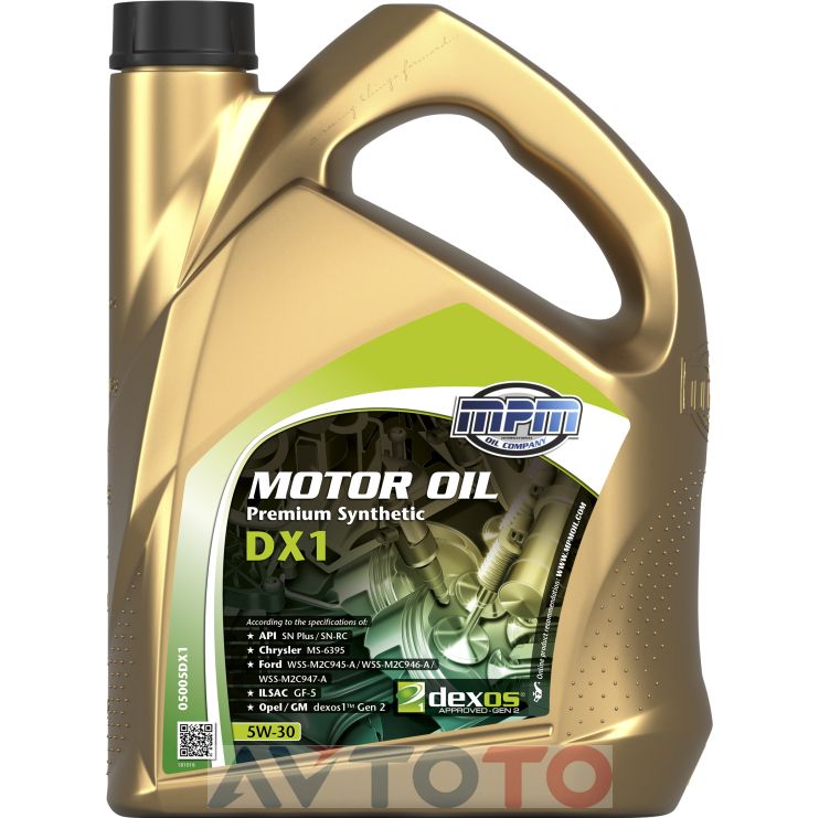 Моторное масло Mpm oil 05005DX1