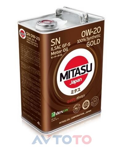 Моторное масло Mitasu MJ1024