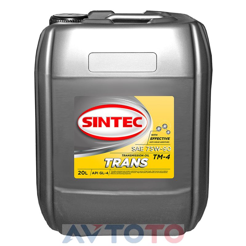 Трансмиссионное масло Sintec 900361