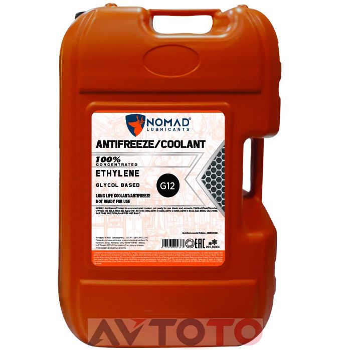 Охлаждающая жидкость Nomad Lubricants 6290360902386
