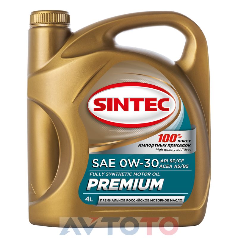 Моторное масло Sintec 322774