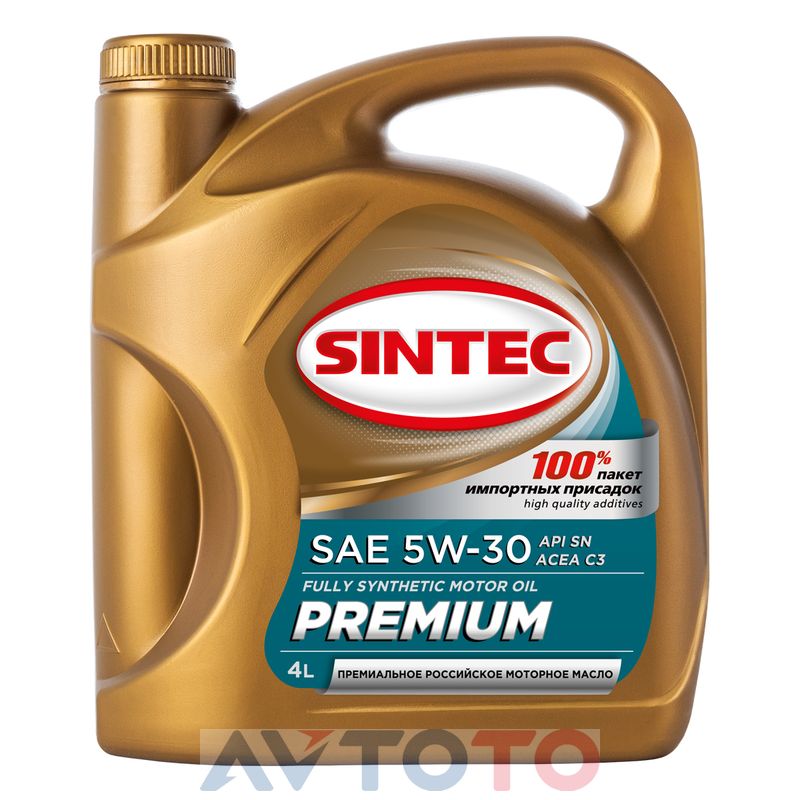 Моторное масло Sintec 900376
