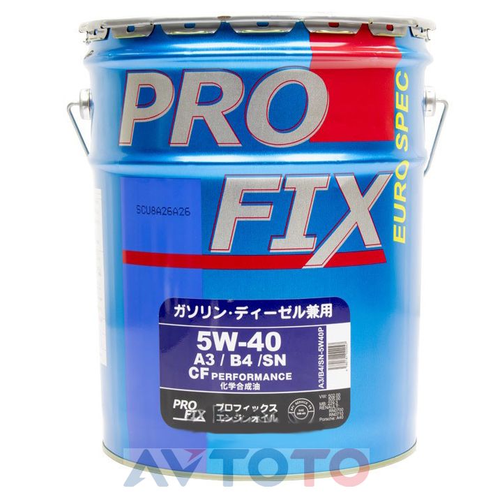 Моторное масло Profix sna3b45w40p