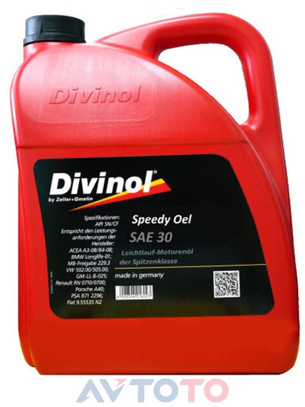 Моторное масло Divinol 4335SPK007