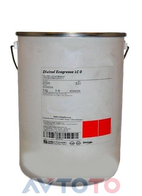 Смазка Divinol 28390E001