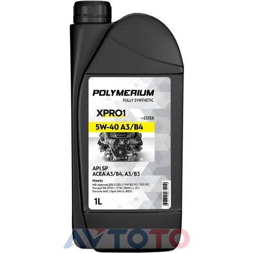 Моторное масло Polymerium plmx15401