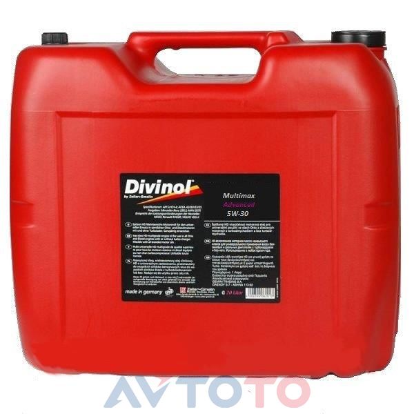 Моторное масло Divinol 49360K030