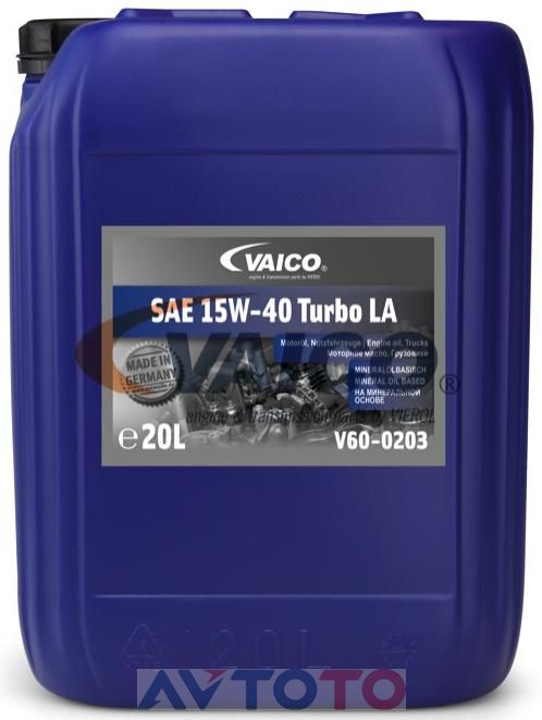Моторное масло Vaico V600203