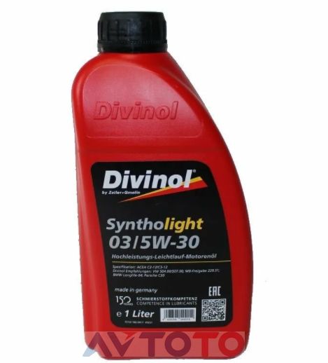 Моторное масло Divinol 49250C069