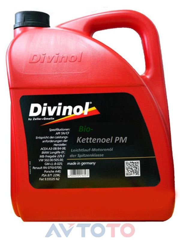 Моторное масло Divinol 27750K007