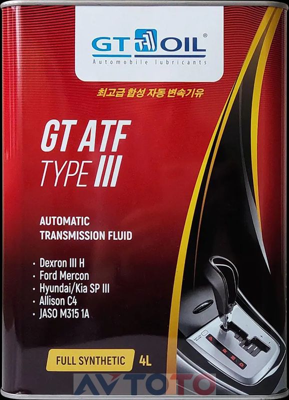 Трансмиссионное масло GT oil 8809059407615