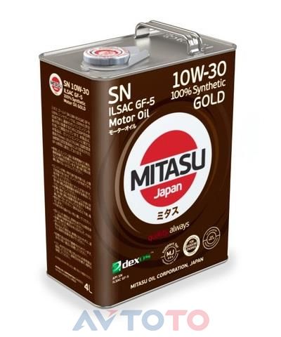 Моторное масло Mitasu MJ1054