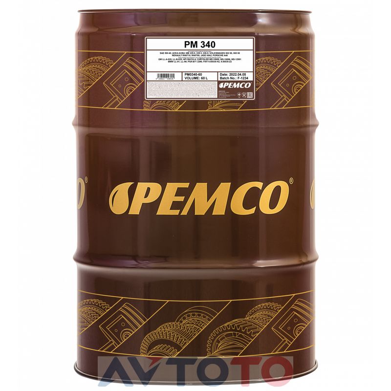 Моторное масло Pemco PM034060