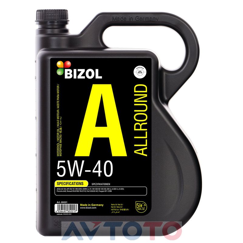 Моторное масло Bizol 35221