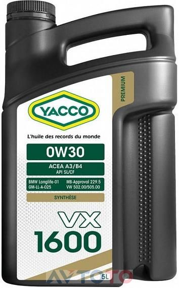Моторное масло Yacco 305022
