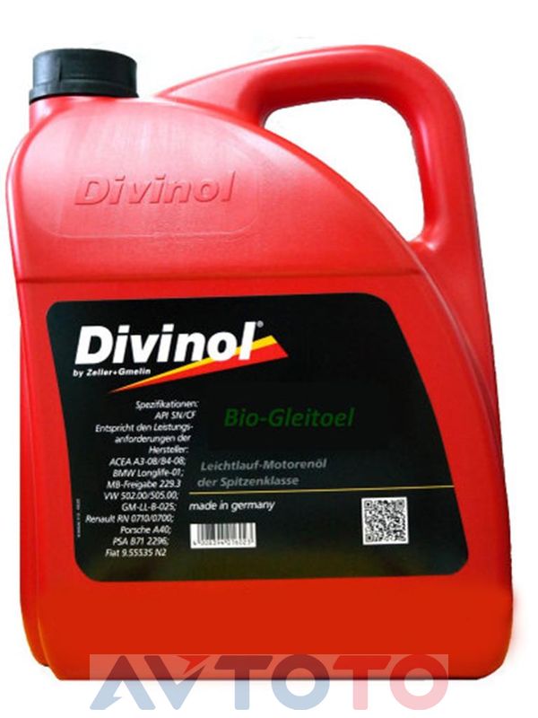 Моторное масло Divinol 07442K007