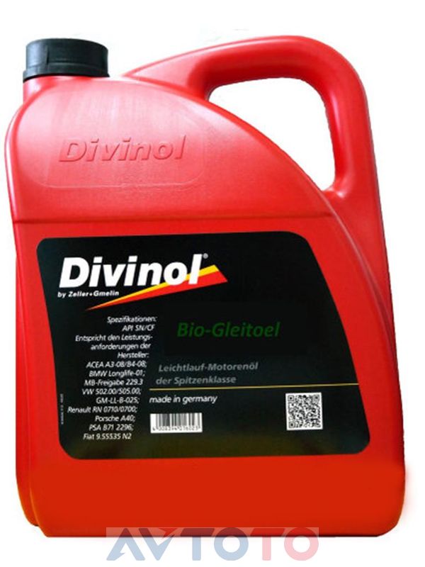 Моторное масло Divinol 07442K007