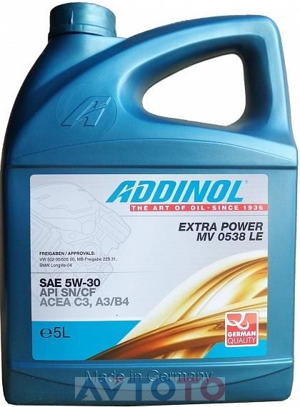 Моторное масло Addinol 4014766242716