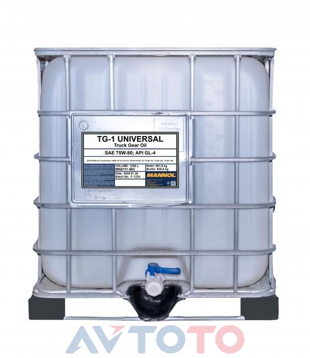 Трансмиссионное масло Mannol MN8111IBC