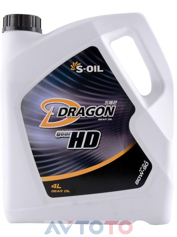 Трансмиссионное масло S-oil DHD80W9004